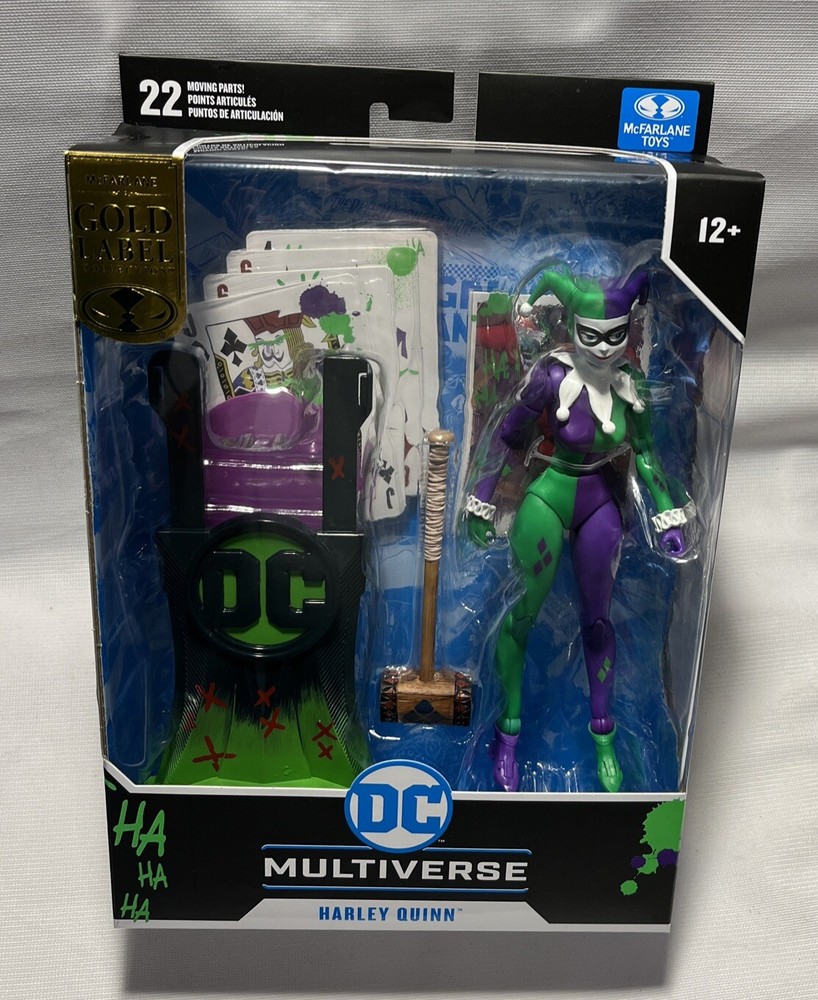 McFarlane Multiverse HARLEY QUINN DC CLASSIC JOKERIZED GOLD LABEL 7