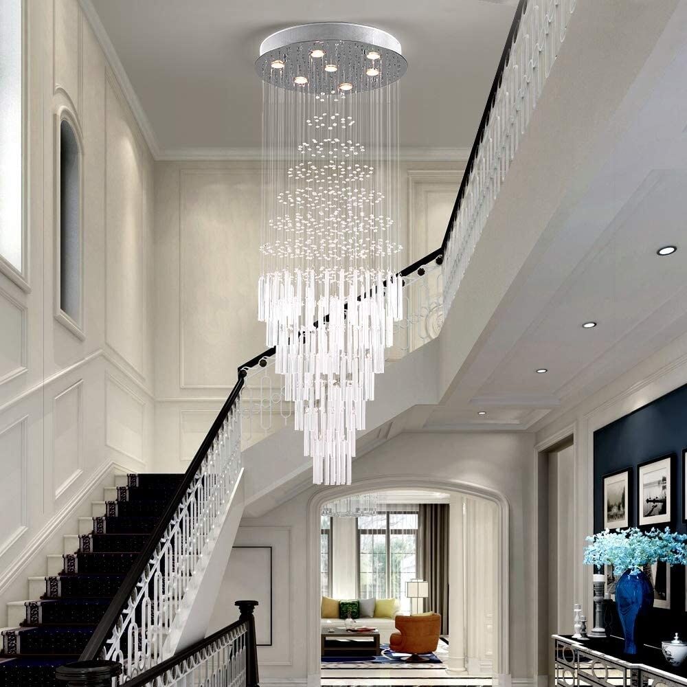 Maxax 7 - Light Statement Empire Crystal Raindrop  Clear MX16006-C