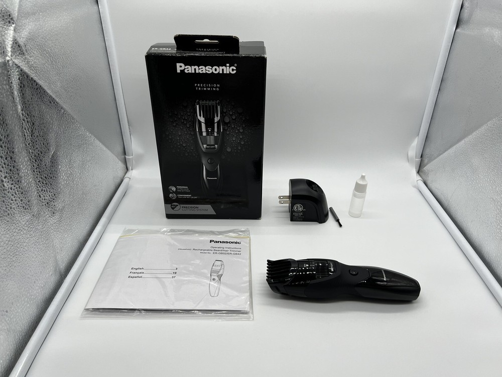 Panasonic ERGB42K Cordless Men's Beard Trimmer - Black (R3(8)
