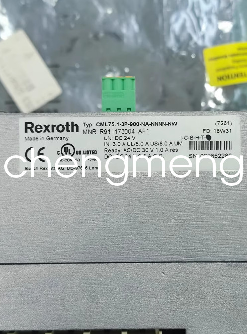 1PCS R911173004 CML75.1-3P-900-NA-NNNN-NW REXROTH module new via FedEx or DHL