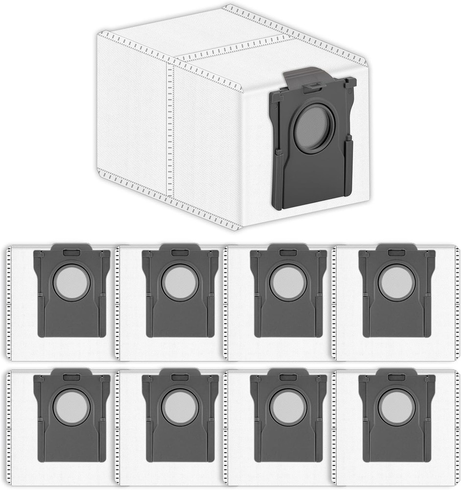 (9 Pack) Replacement Vacuum Dust Bags for Dreame L40 Ultra/ L10s Pro Ultra/ X30
