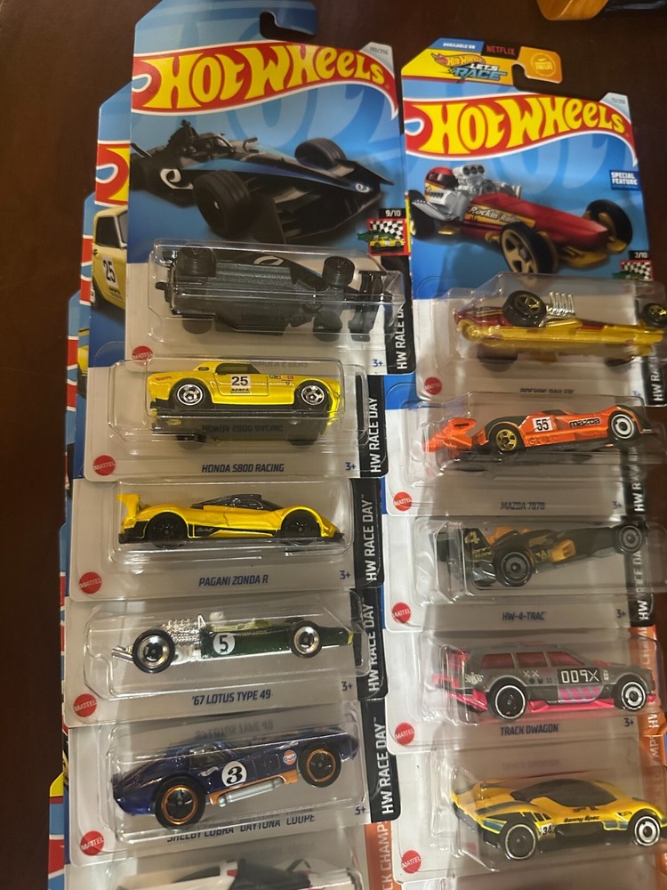 #HOT WHEELS##NEW##RACE DAY##TRACK CHAMPS## 22-24##ASSORTED##UNOPENED##1:64##
