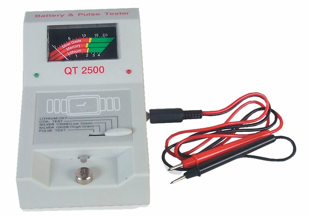 Watch Battery Cell Pulse Tester QT2500 Quartz Watch Analyzer Repair Tool