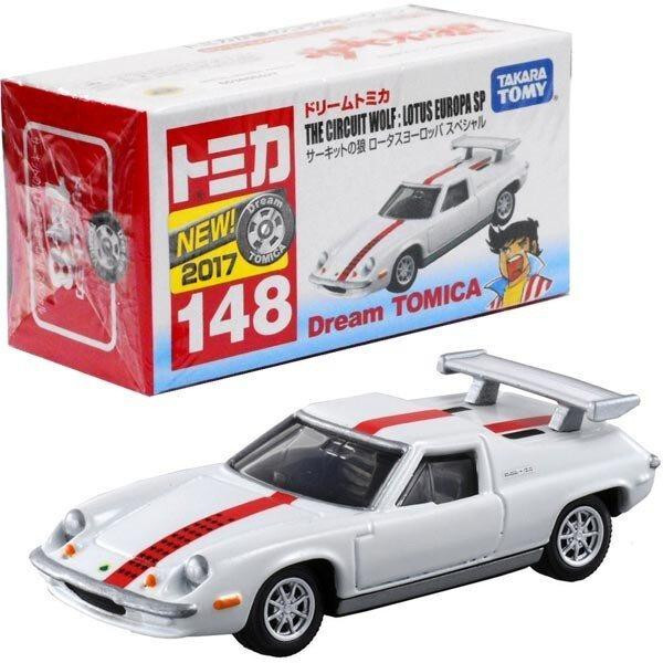 Takara Tomy Dream Tomica No 148 Circuit Wolf Lotus Europa Spherical Toy Car