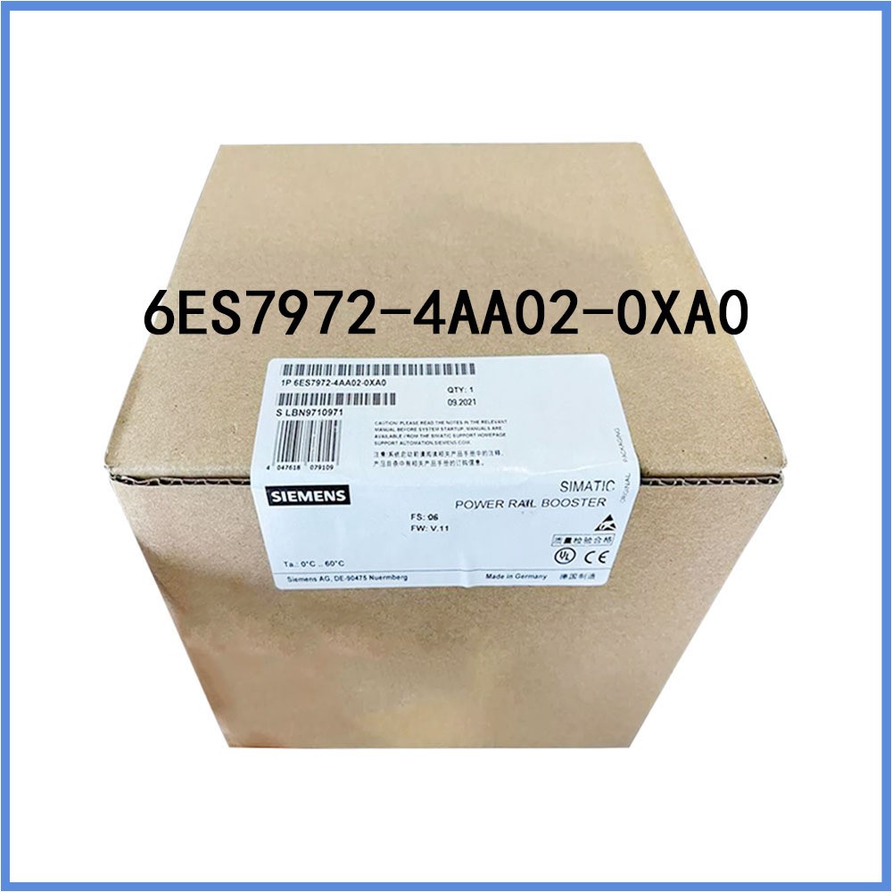 1X New In Box POWER RAIL BOOSTER 6ES7972-4AA02-0XA0 6ES7 972-4AA02-0XA0 SIEMENS