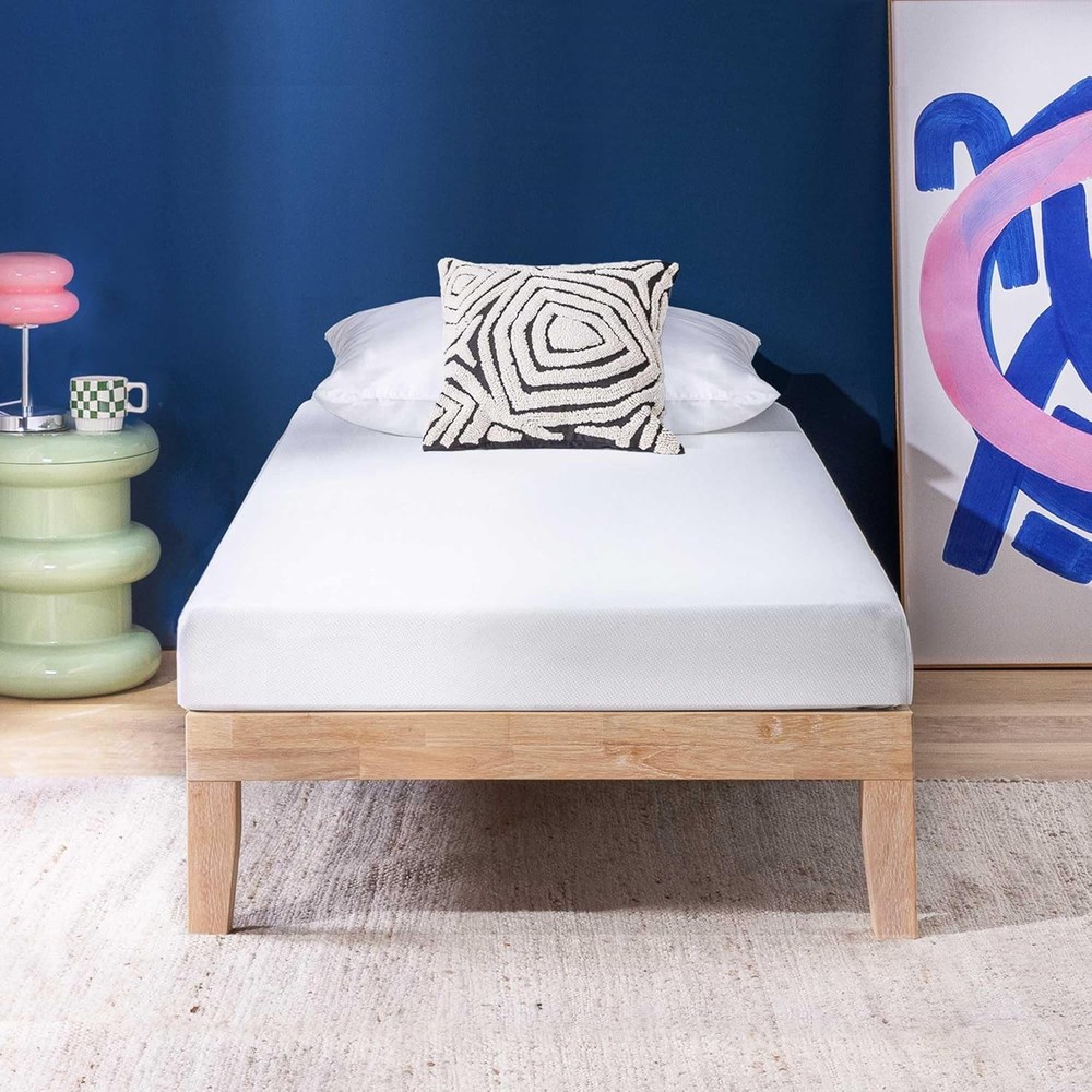 Best Price Mattress 5 Inch Memory Foam Mattress, Cooling Gel 5 Inch, White