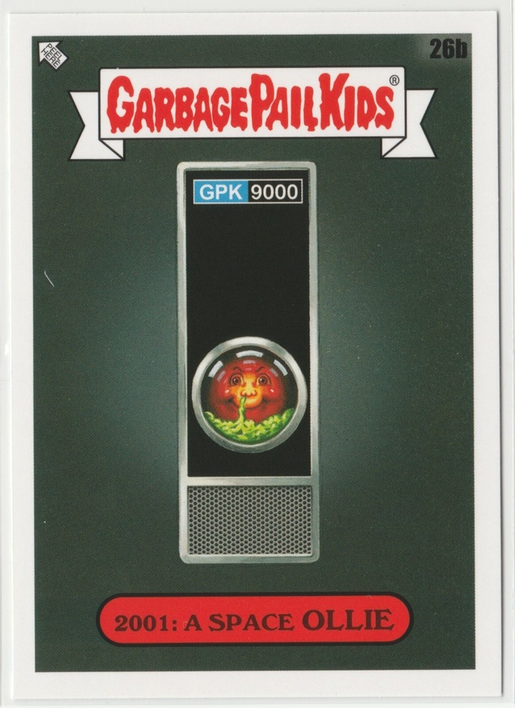 2001 A Space Ollie #26b GPK Intergoolactic Mayhem 2023 Garbage Pail Kids