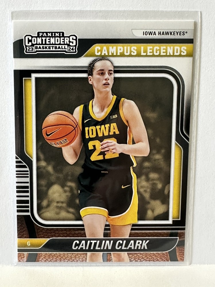 2024 Panini Caitlin Clark Collection - Campus Legends #CL1 Caitlin Clark (RC)