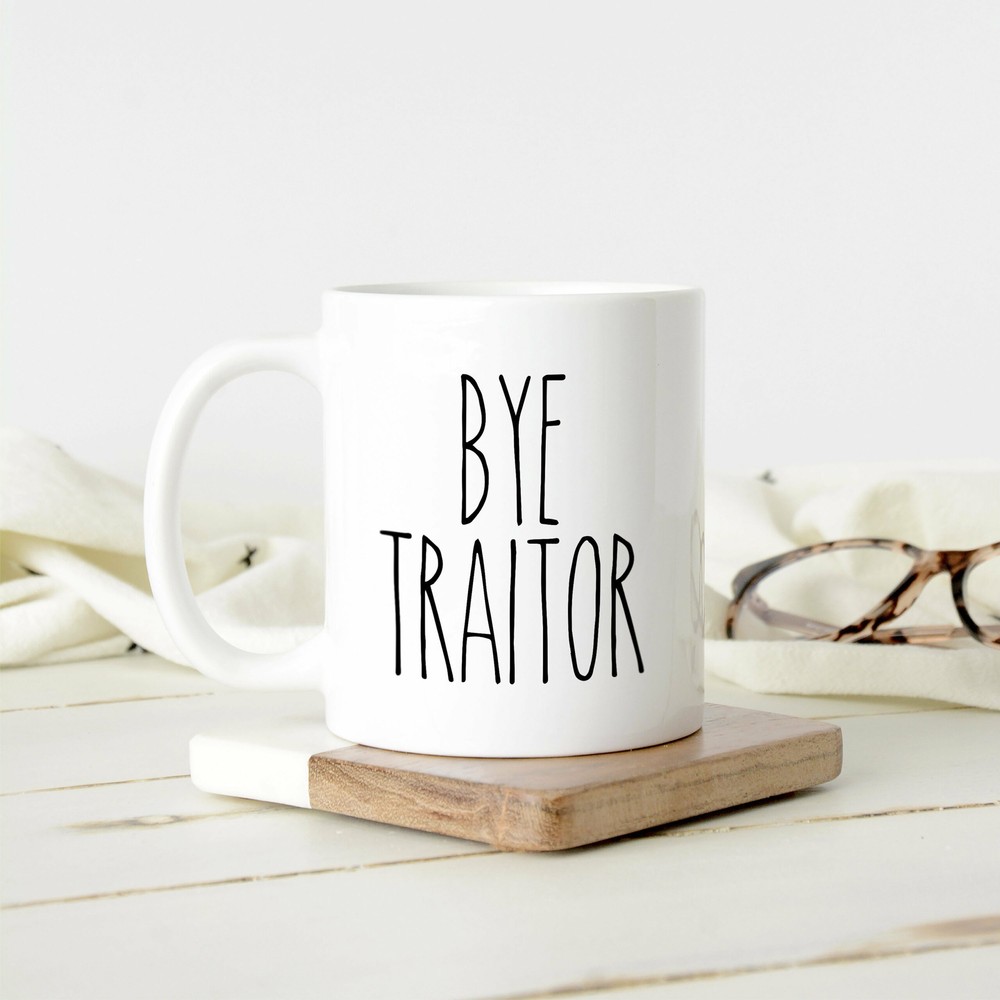 Bye Traitor Coworker Leaving Gift Going Away Gift For Coworker Leaving Gift