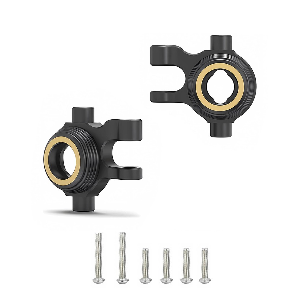 TRX4M Brass Steering Knuckles 15.6g Blocks for 1/18 RC Crawler TRX4M Upgrades...