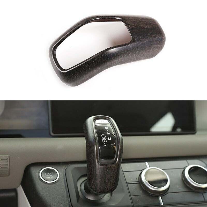Oak Grain For Land Rover Defender 2020-2023 Center Console Gear Shift Knob Lever