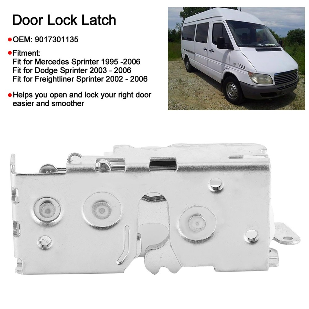 Sliding Door Lock Latch Replacement for Dodge sprinter 2003 to 2006 Auto Parts