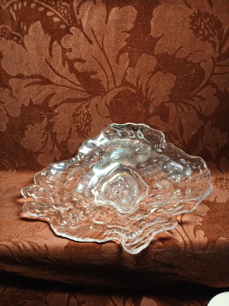Vintage Oyster Shell Iridescent/opalescent Serving Dish/bowl