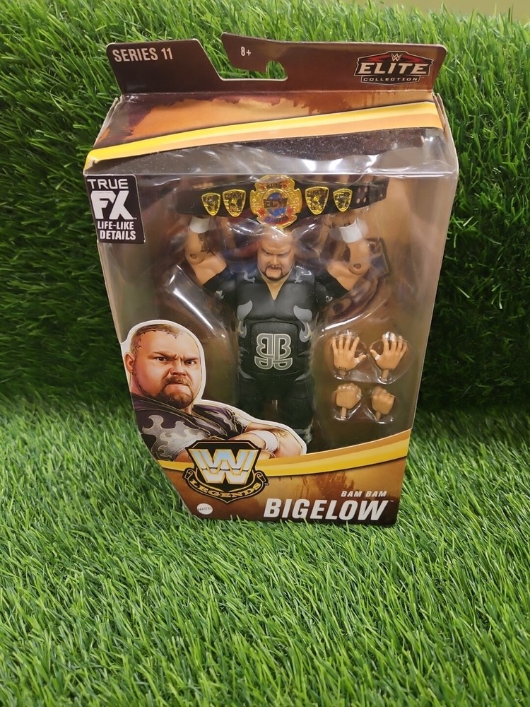 Bam Bam Bigelow Action Figure WWE Legends Series 11 Elite Collection