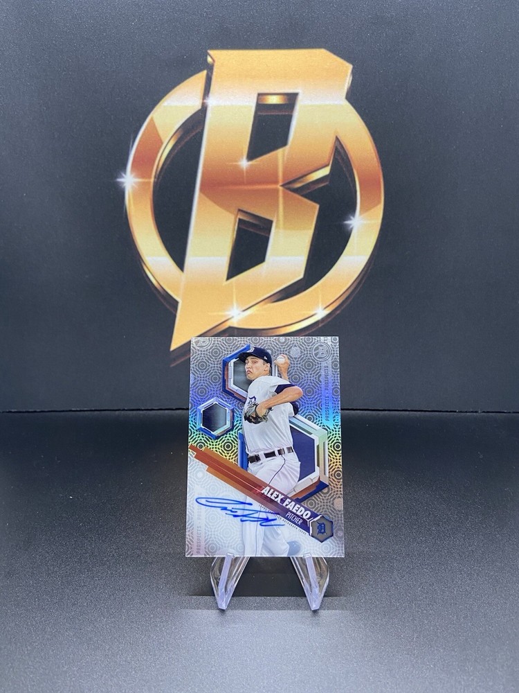 2018 Bowman High Tek Prospects Auto Alex Faedo #PHT-AF Autograph