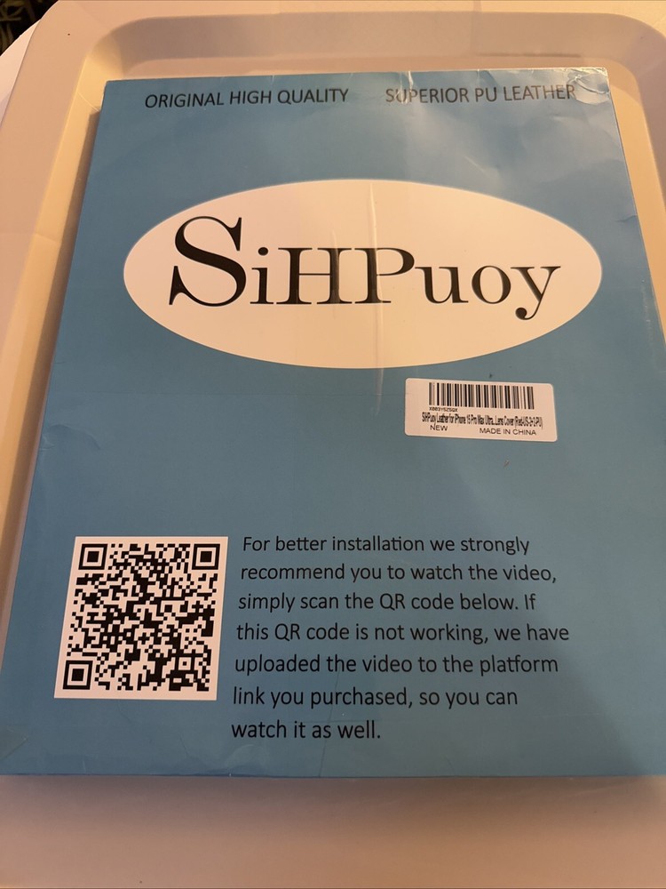SiHPuoy Leather for Apple iPhone 15 Pro Max Wallet Case with Card Holder Kicksta