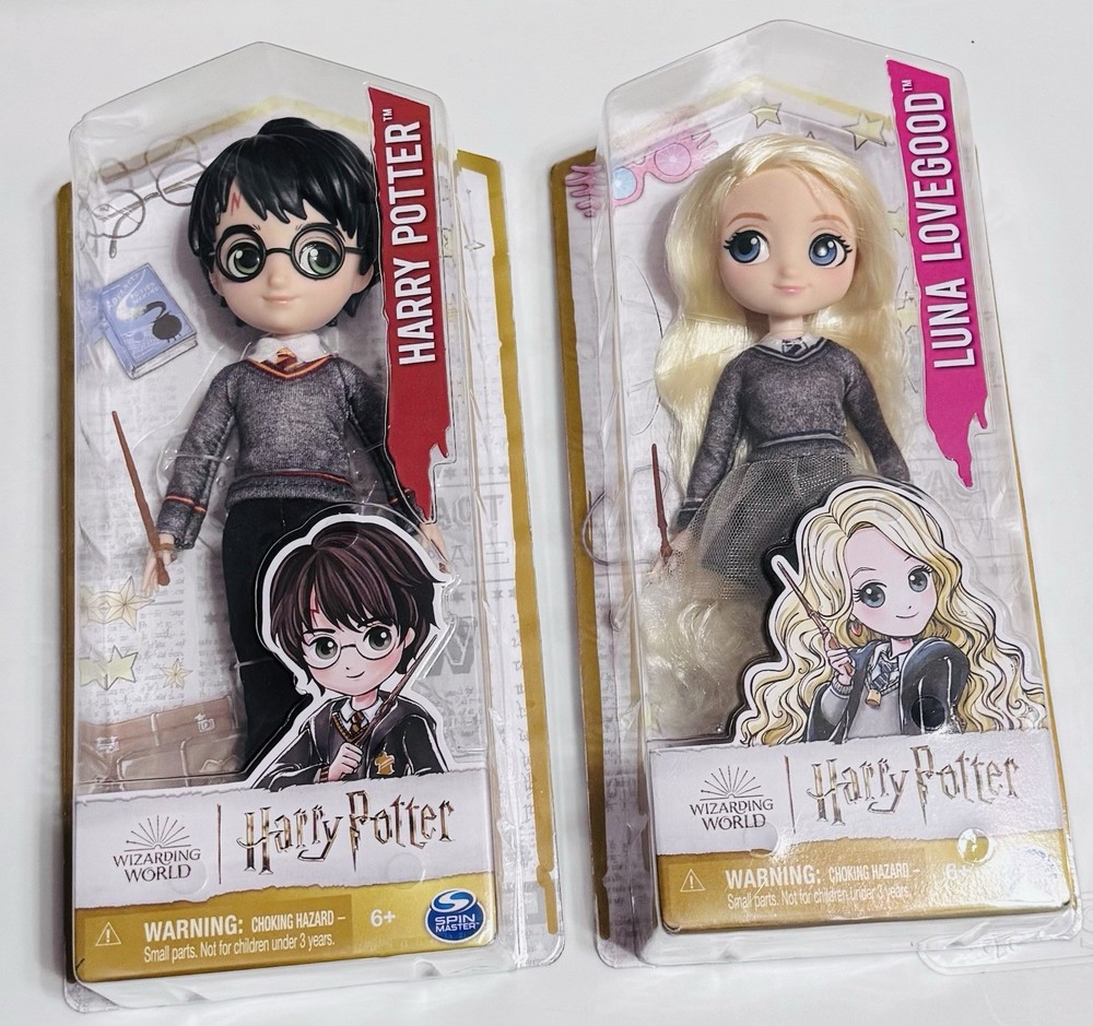 Wizarding World  Harry Potter & Luna Lovegood 8” Doll Spin Master