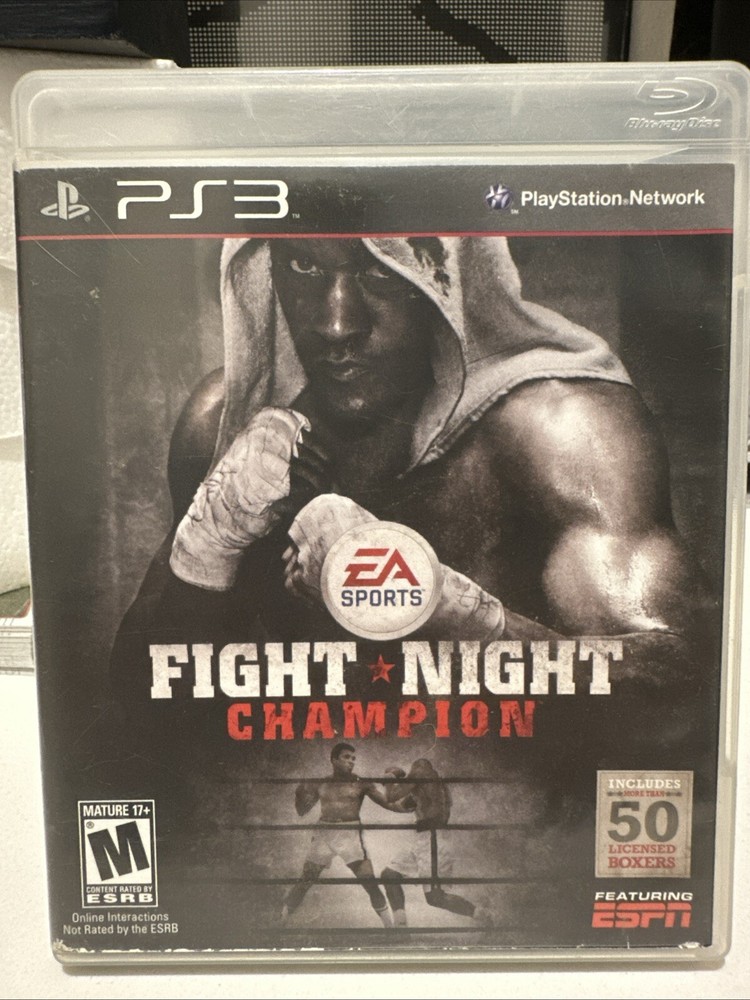 Fight Night Champion (2011) Sony PS3 Game Tested Works Boxing EA Sports