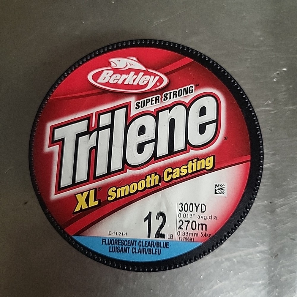 Berkley Trilene XL 12lb 300yd Fluorescent Blue Fishing Line