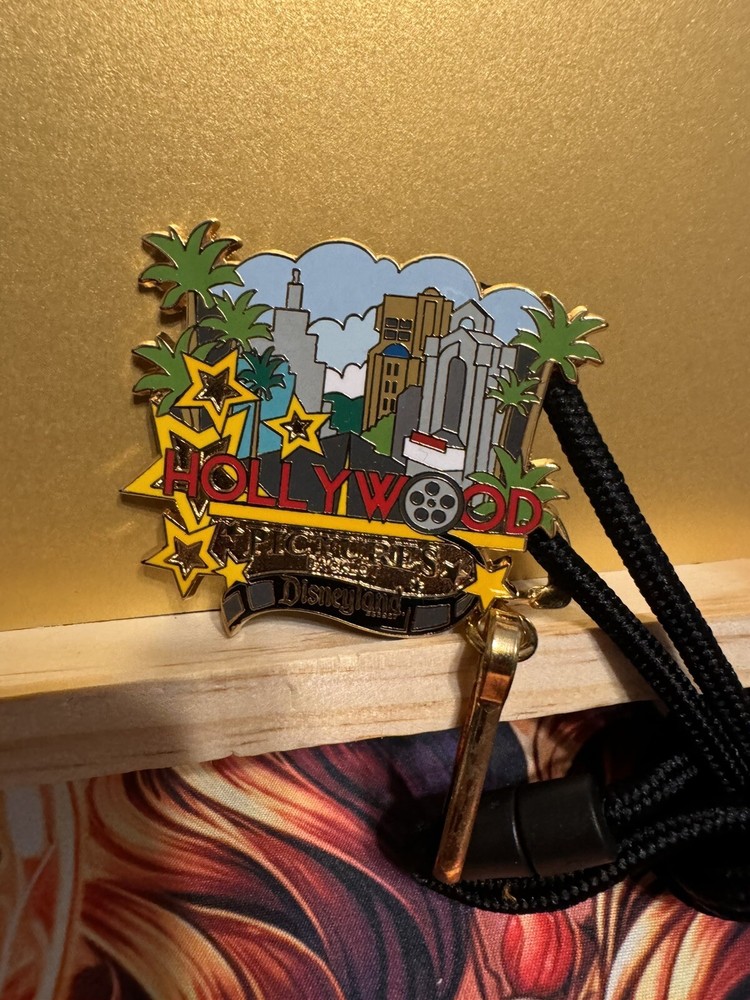 disney Hollywood W/ OG Tower Of Terror cast member exclusive bolo lanyard