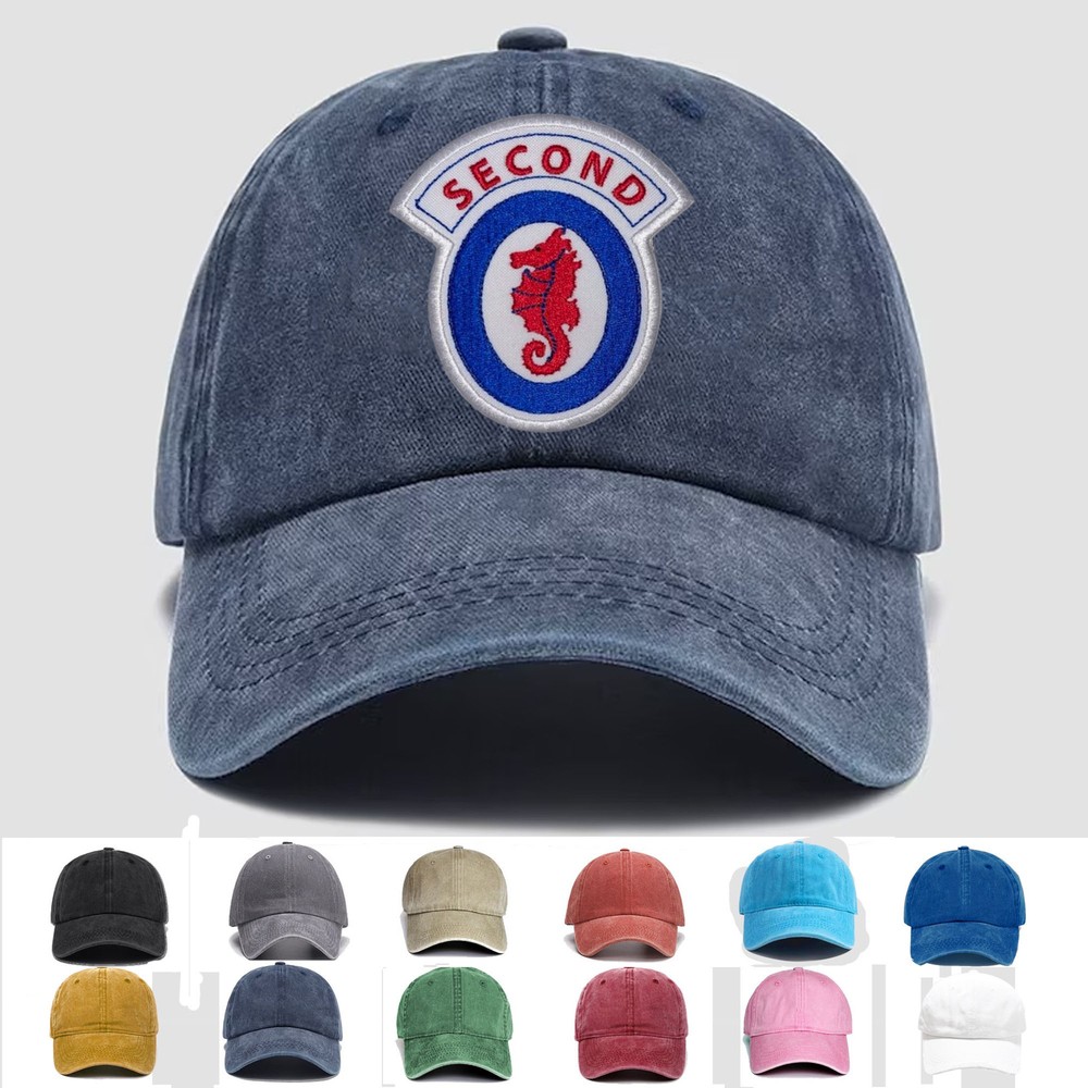 Custom Embroidered Hat US Army 2nd Engineer Brigade, Veteran Cap, Trucker Hat