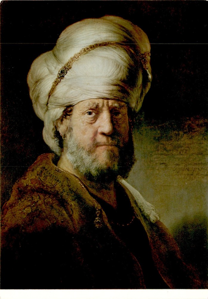 Rembrandt Harmensz. van Rijn, Amsterdam, Rijksmuseum, Ens Postcard