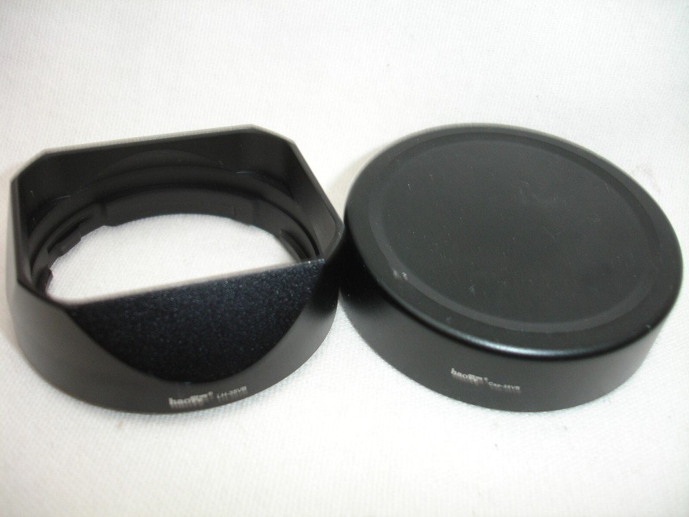 Haoge LH-35VB Square Bayonet Hood for Fuji XF 35mm 23mm f/2 R WR Lens