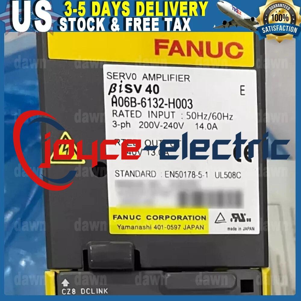1PC FANUC A06B-6132-H003 Servo Drive A06B6132H003 New Fast Shipping US Free TAX