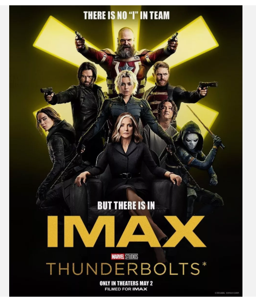 Thunderbolts 2025 Movie Poster Wall Art Featuring Florence Pugh