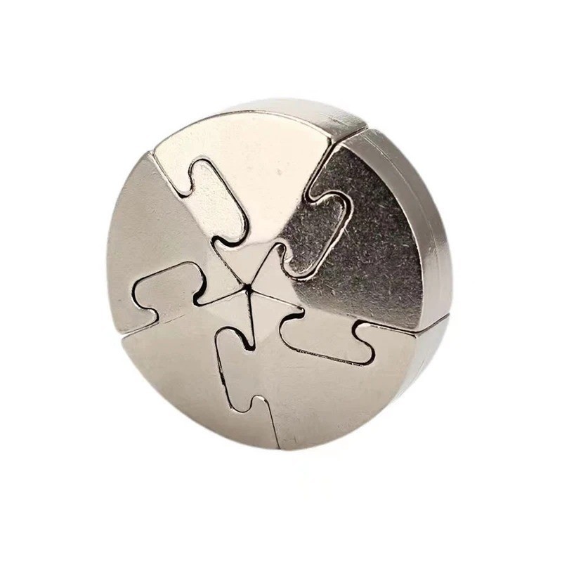 3D Metal Brain Teaser Puzzle Unlock IQ Toy Adult Kids Stress Relief Mind Game
