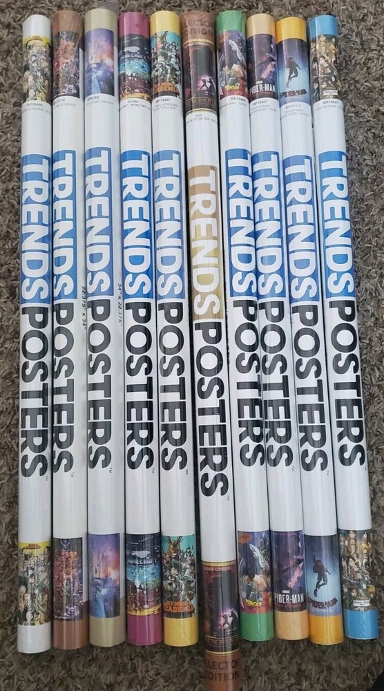 Trends International Poster Lot of 10 (SEE DESCRIPTION)