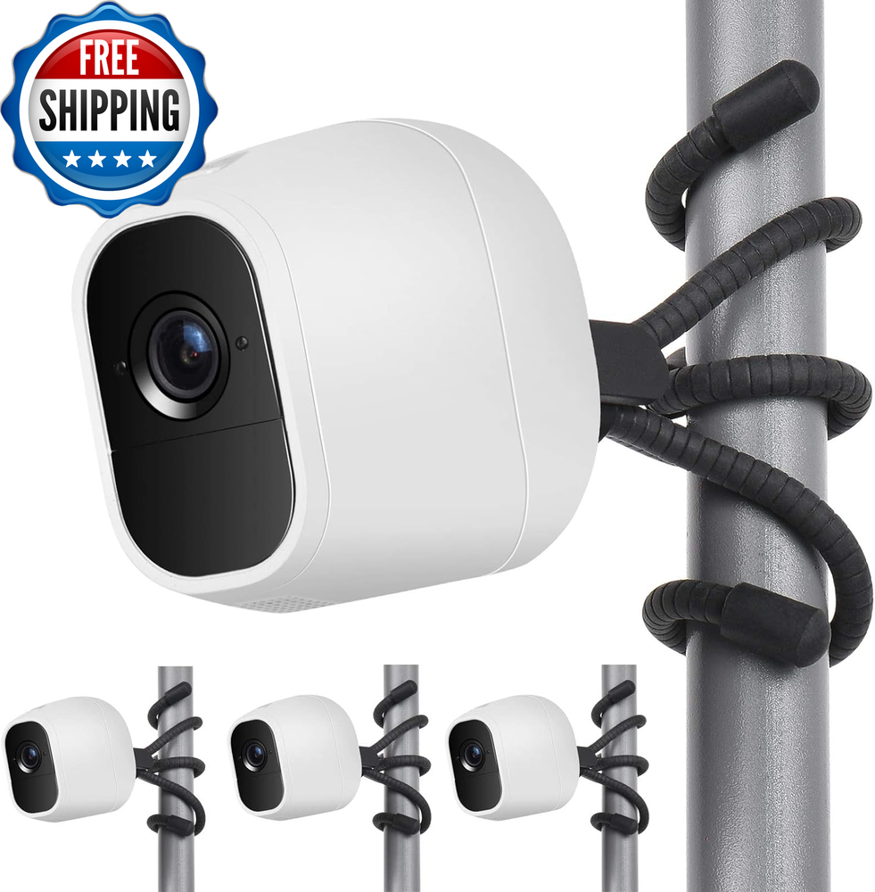 3 Pack Flexible Tripod Compatible with Arlo Pro 4/Pro 2/Pro,Arlo Ultra,Arlo Baby