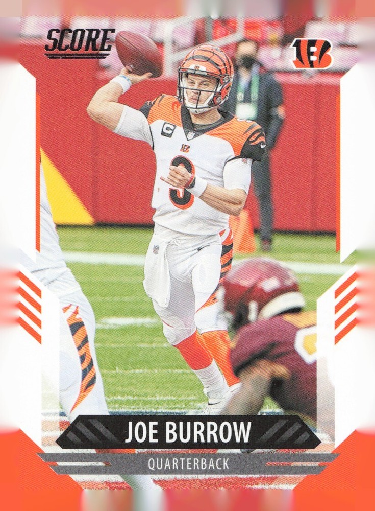 2021 Score Joe Burrow Cincinnati Bengals #96