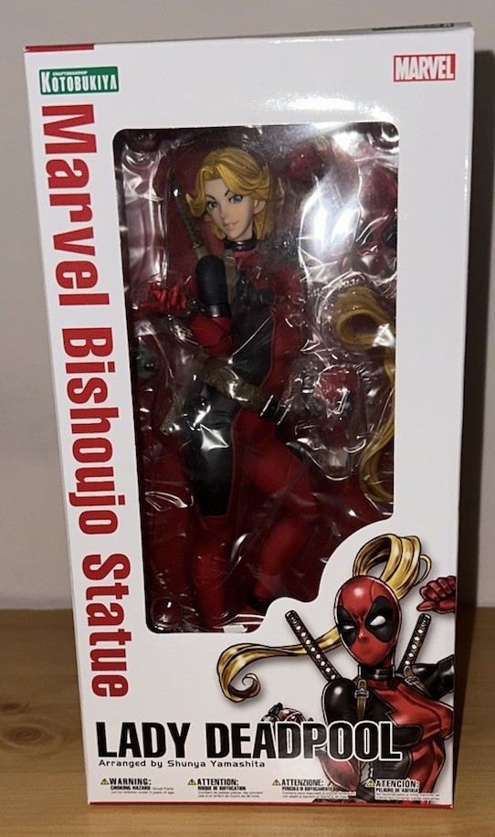 Kotobukiya Bishoujo Marvel Lady Deadpool 1:7 Scale PVC Figure New With Box