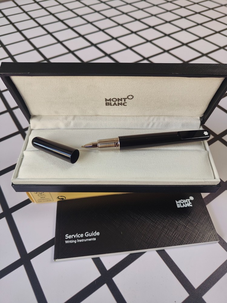 Montblanc all black luxury classic ballpoint pen New
