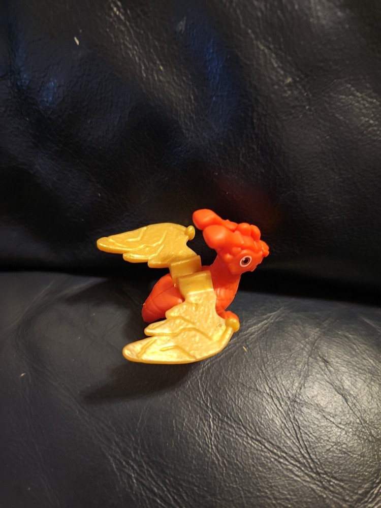 Kinder Surprise Red Dragon, Gold Wings 2024/2025- 1.75 Inches