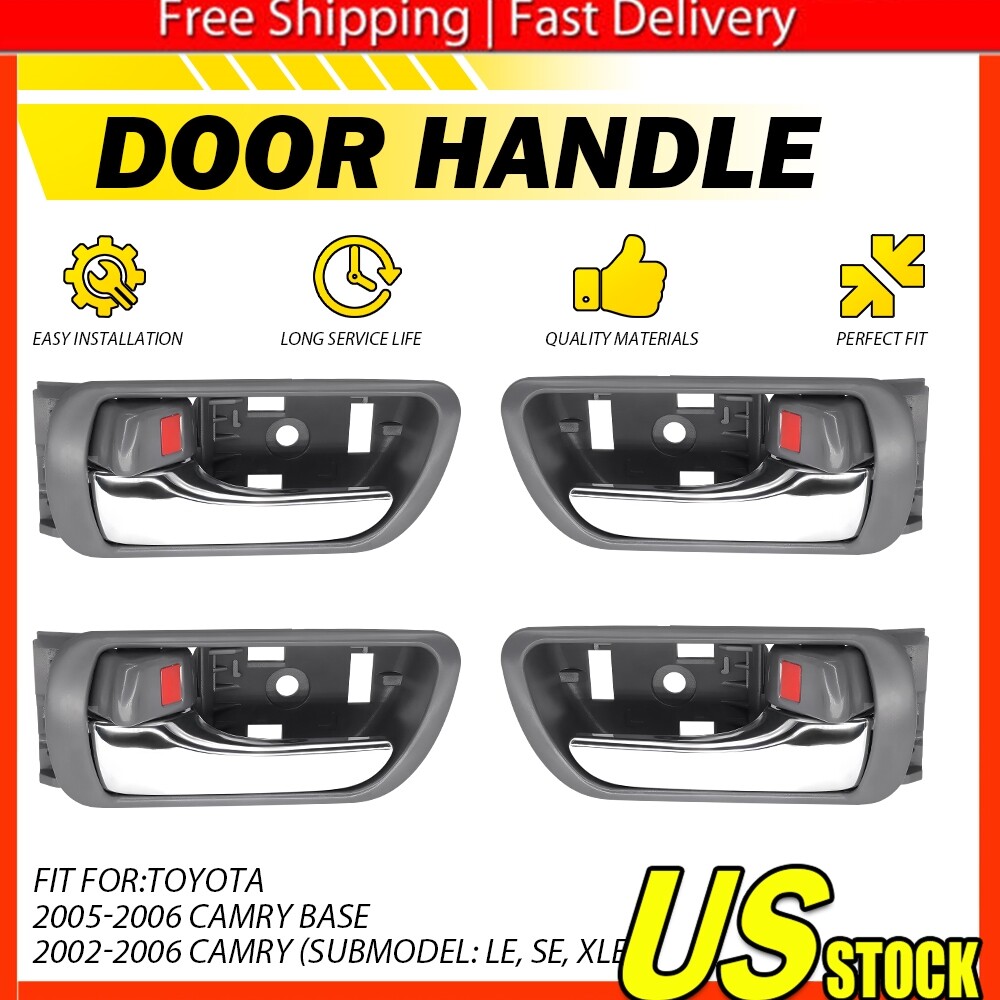 2002-2006 Inner Door Handle Inside Left Right Side For Toyota Camry