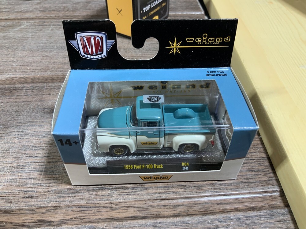 M2 MACHINES BOXED 1956 FORD F-100 PICKUP TRUCK WEIAND R84