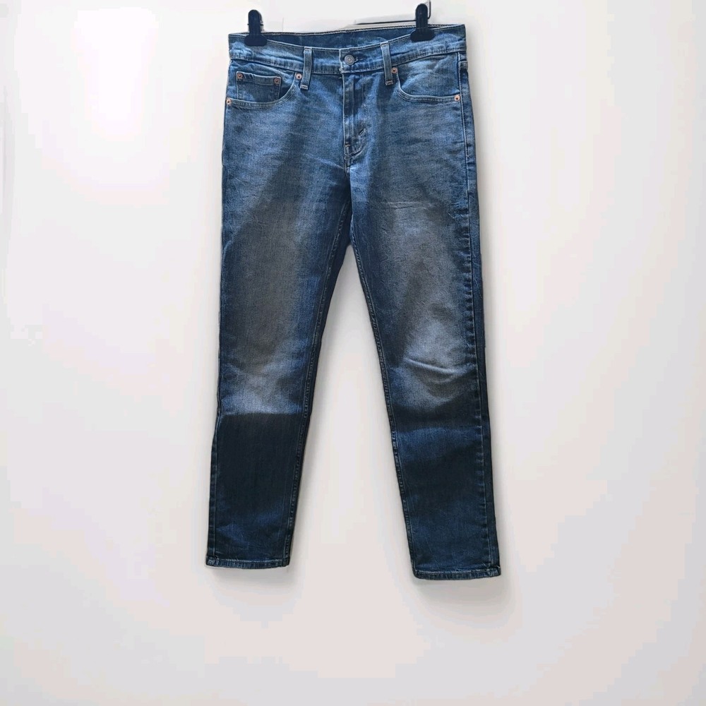 Levi’s Premium 511 Slim Jeans Men 40x32 Blue Stretch Denim Medium Wash - Holiday