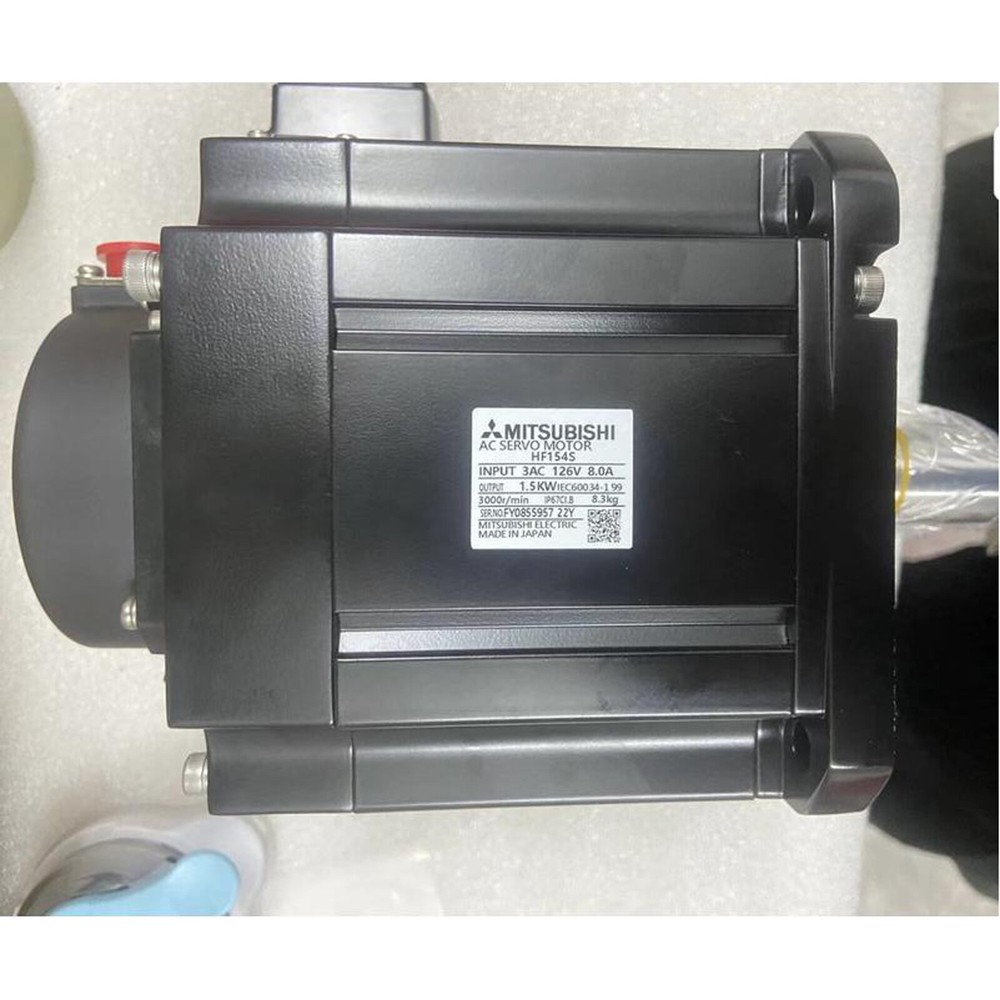 1PC Used Mitsubishi HF154S Servo Motor in good condition