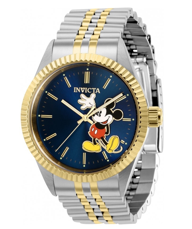 Invicta Disney Men's 43mm Limited Edition Mickey Mouse Two-Tone Stainless Steel Watch 37853