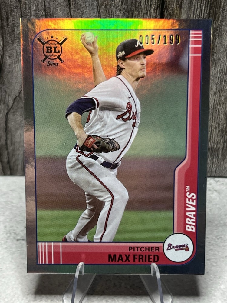 2021 Topps Big League - Veterans & Rookies Rainbow Foil #157 Max Fried /199