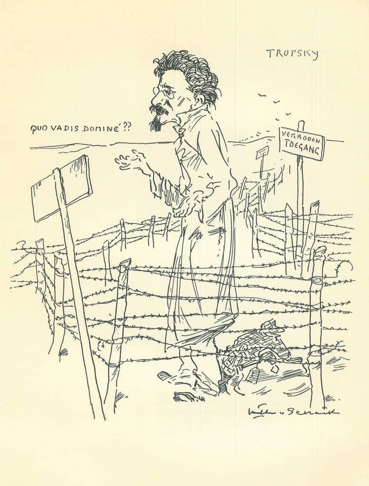 Portrait of Leon Trotsky