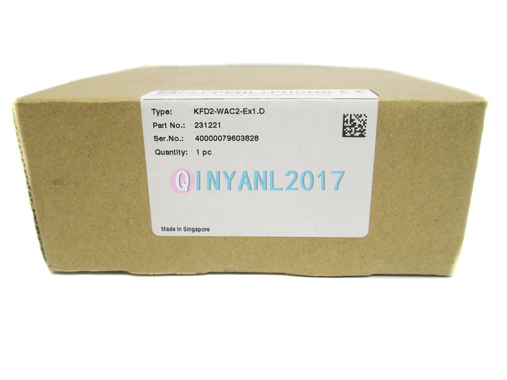 1PCS New Pepperl+Fuchs KFD2-WAC2-EX1.D Safety barrier