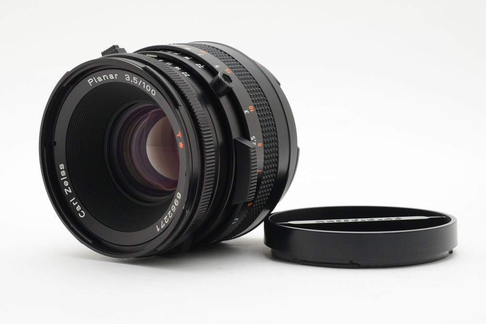 Hasselblad CF 100mm f3.5 Zeiss T* Lens Near Mint with Cap Japan