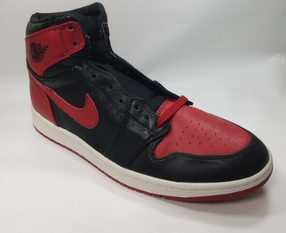 Right foot only 2011 NIKE AIRJORDAN1 Size 30.0cm US12 BRED BANNED Nike Air J
