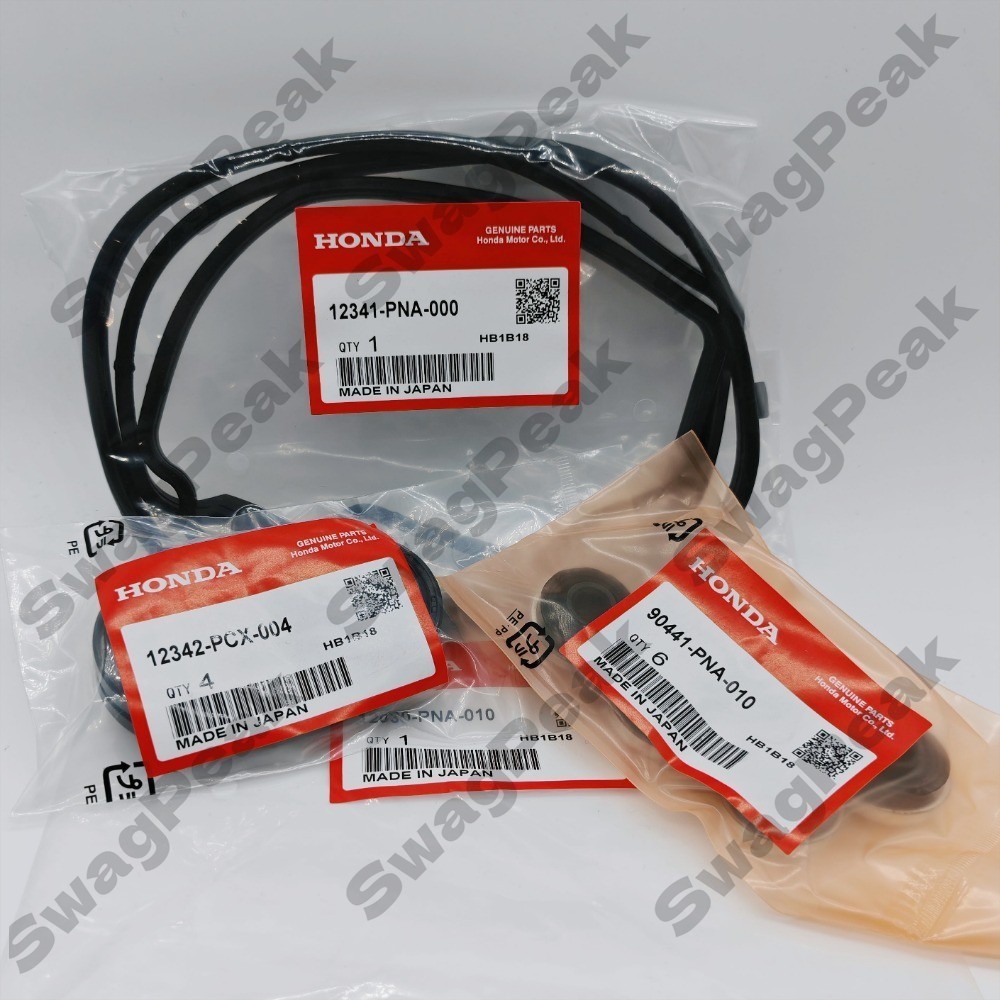 OEM Honda Acura Valve Cover Gasket Set 12030-PNA-010 Fits Accord CR-V RSX TSX