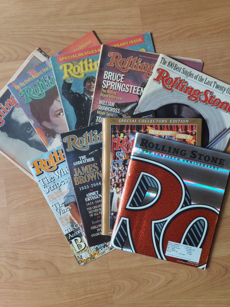 Rolling Stone Magazine-Vintage and Collector Issues