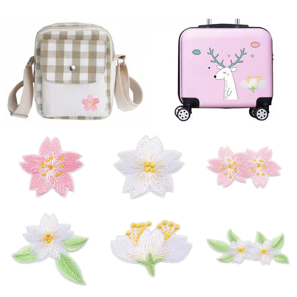 Embroidery Sticker Flower Patch Clothing Patch Fabric Patch Sewing Craft wi