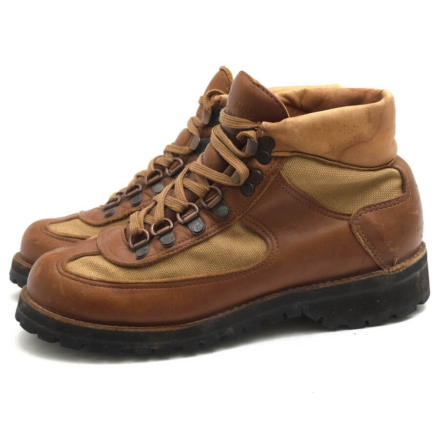 Danner Feather Light Gore-Tex Leather Work Boots Brown US Size 8